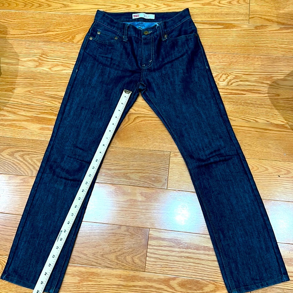 LEVI's Dark Wash 511 Slim Fit blue jeans - size 27 x 27